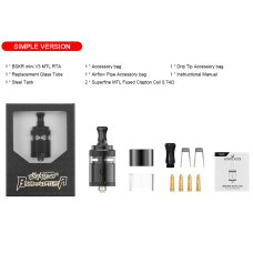 Berserker Mini V3 MTL Rta Tank - Vandy Vape